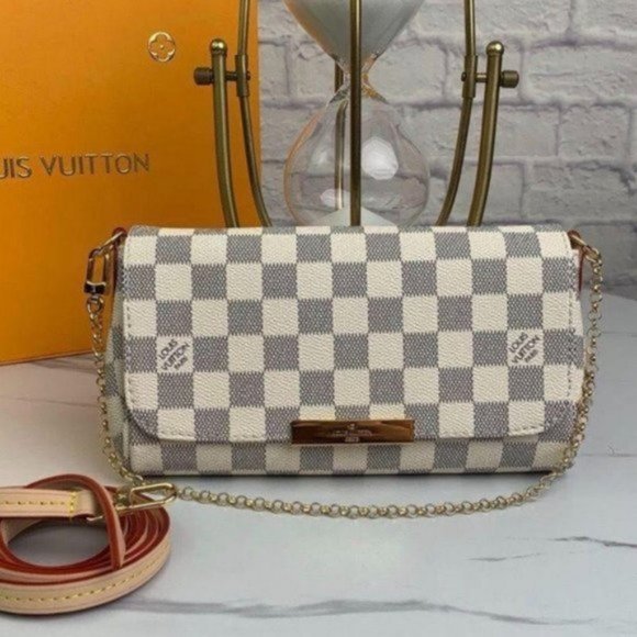 Louis Vuitton Bags Louis Vuitton Favorite Damier Azur Bag Poshmark